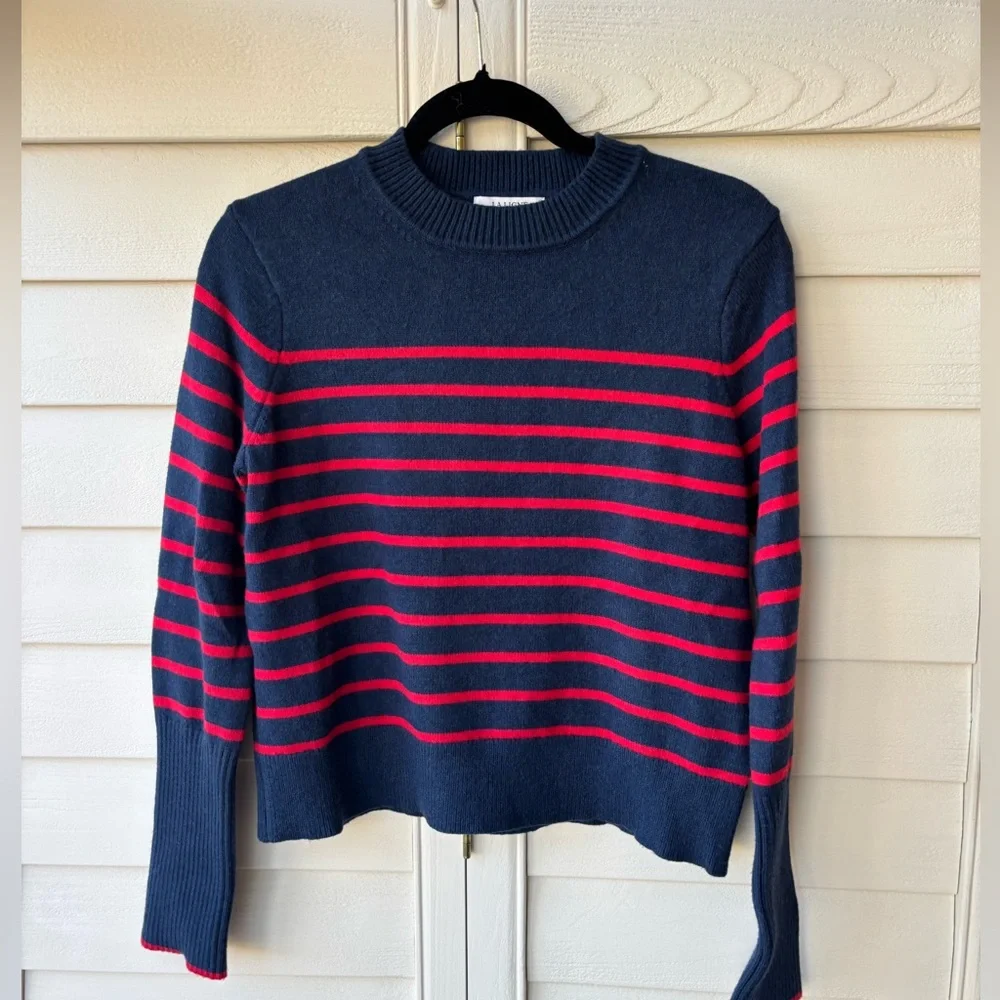 La Ligne x Target Striped Blue & Red Sweater - Picture 3 of 7